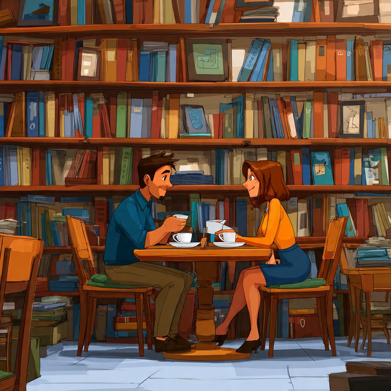 Calm first date ideas for introverts - coffee walk, bookstore browsing, garden stroll