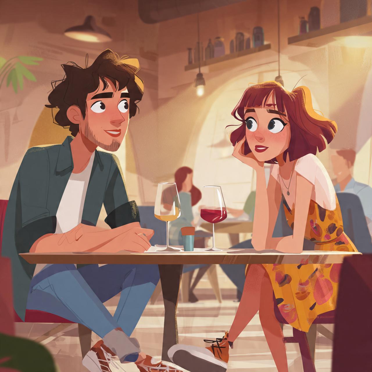 Introvert-friendly online dating experience